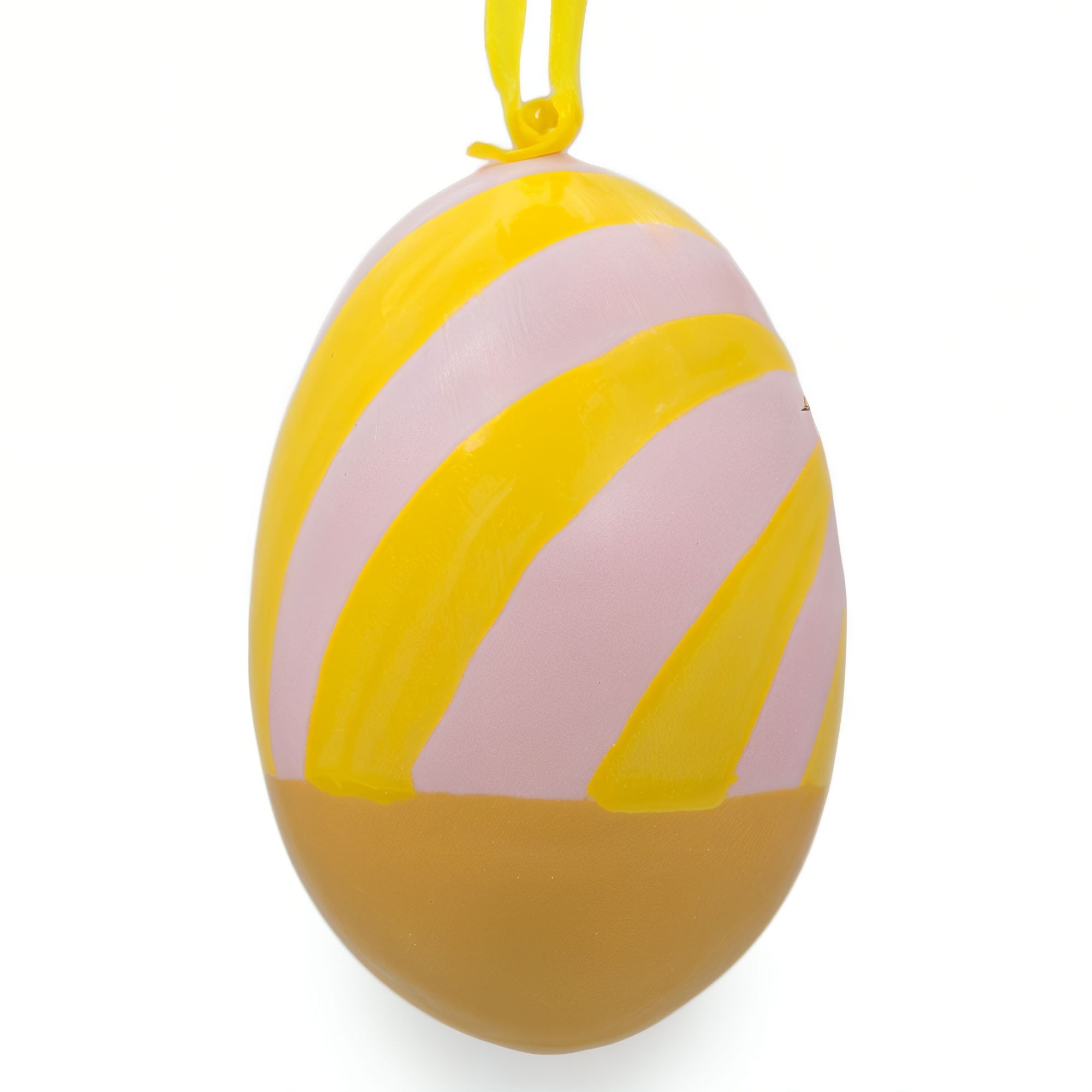 Angel with Golden Wings Wooden Christmas Ornament 3 Inches BestPysanky