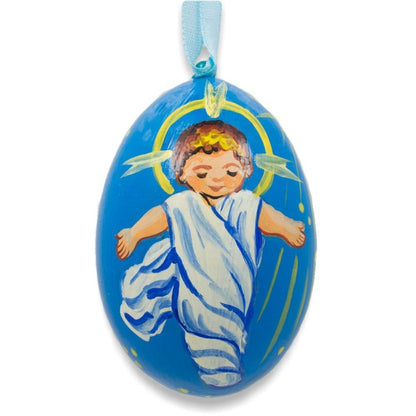 Jesus The Newborn King Wooden Christmas Ornament 3 Inches BestPysanky