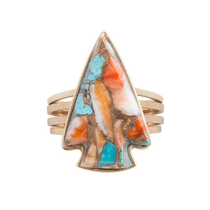 Painted Arrow Ring Barse Jewelry