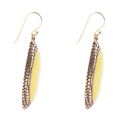 Palios Green Jade Drop Earrings Barse Jewelry