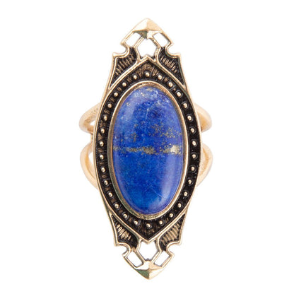 Phantom Lapis and Bronze Ring Barse Jewelry