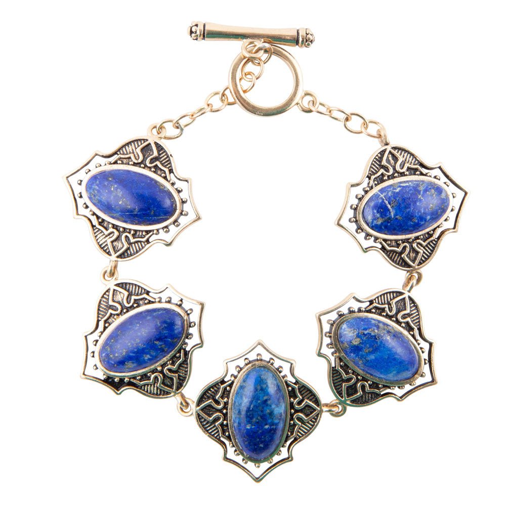 Phantom Lapis Toggle Bracelet Barse Jewelry