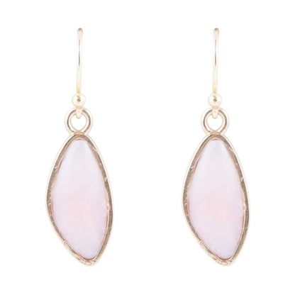 Pink Opal and Bronze Drop Earring Barse Jewelry