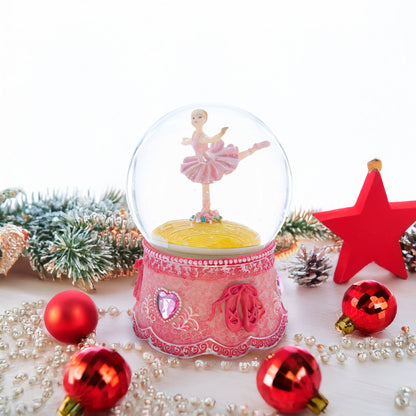 Ballerina in Spin Musical Water Snow Globe