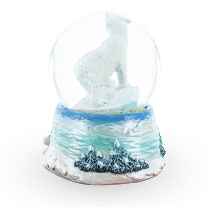 Polar Bears in Serenity Mini Water Snow Globe