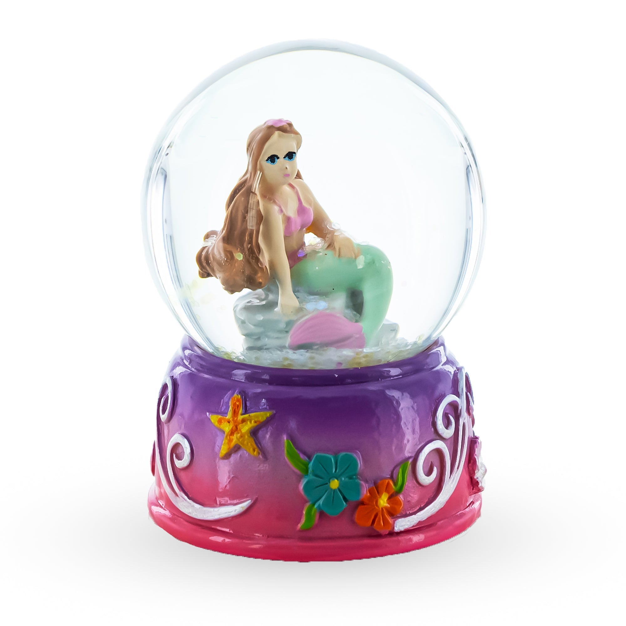 Enchanting Mermaid Oasis Miniature Water Globe