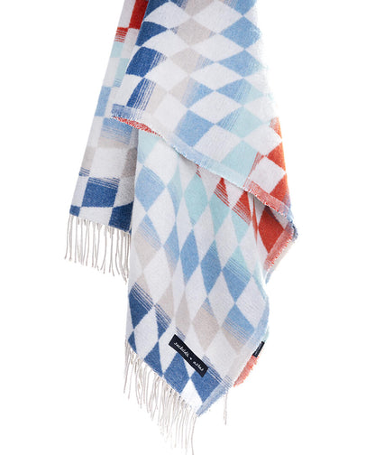 Checkered Oceanside Blanket