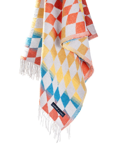 Checkered Santa Cruz Blanket