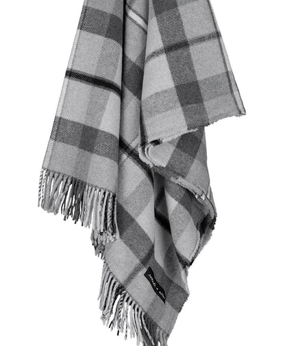 Folk Charcoal Blanket