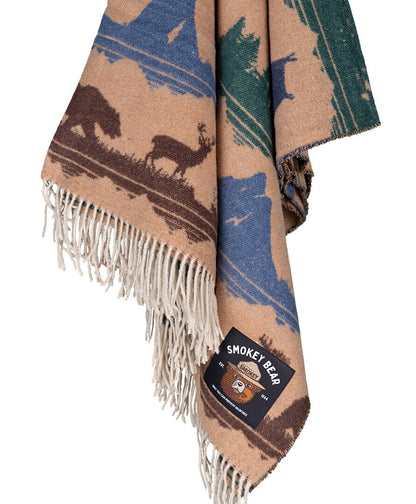 Smokey Bear Dungaree Blanket