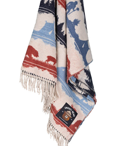 Smokey Bear Ramble Blanket