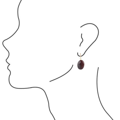 Purple Jasper Stone Earrings Barse Jewelry