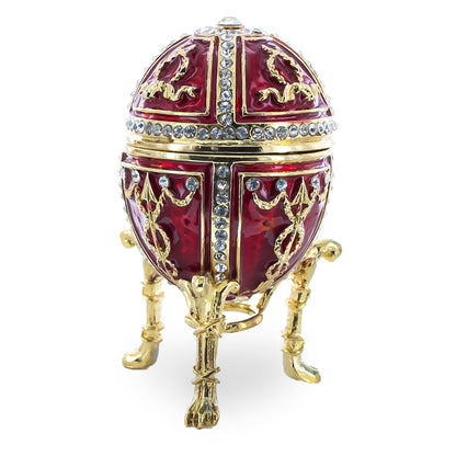 1895 Rosebud Royal Imperial Easter Egg with Clock Surprise BestPysanky