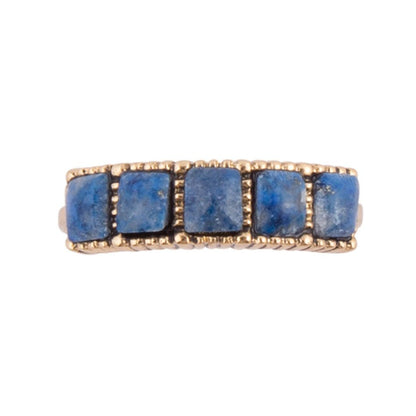 Quinary Lapis Ring - Bronze Barse Jewelry