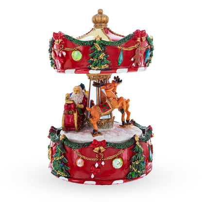 Spinning Christmas Musical Box with Motion