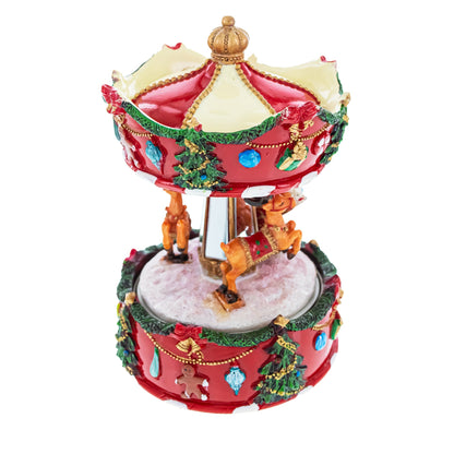 Spinning Christmas Musical Box with Motion