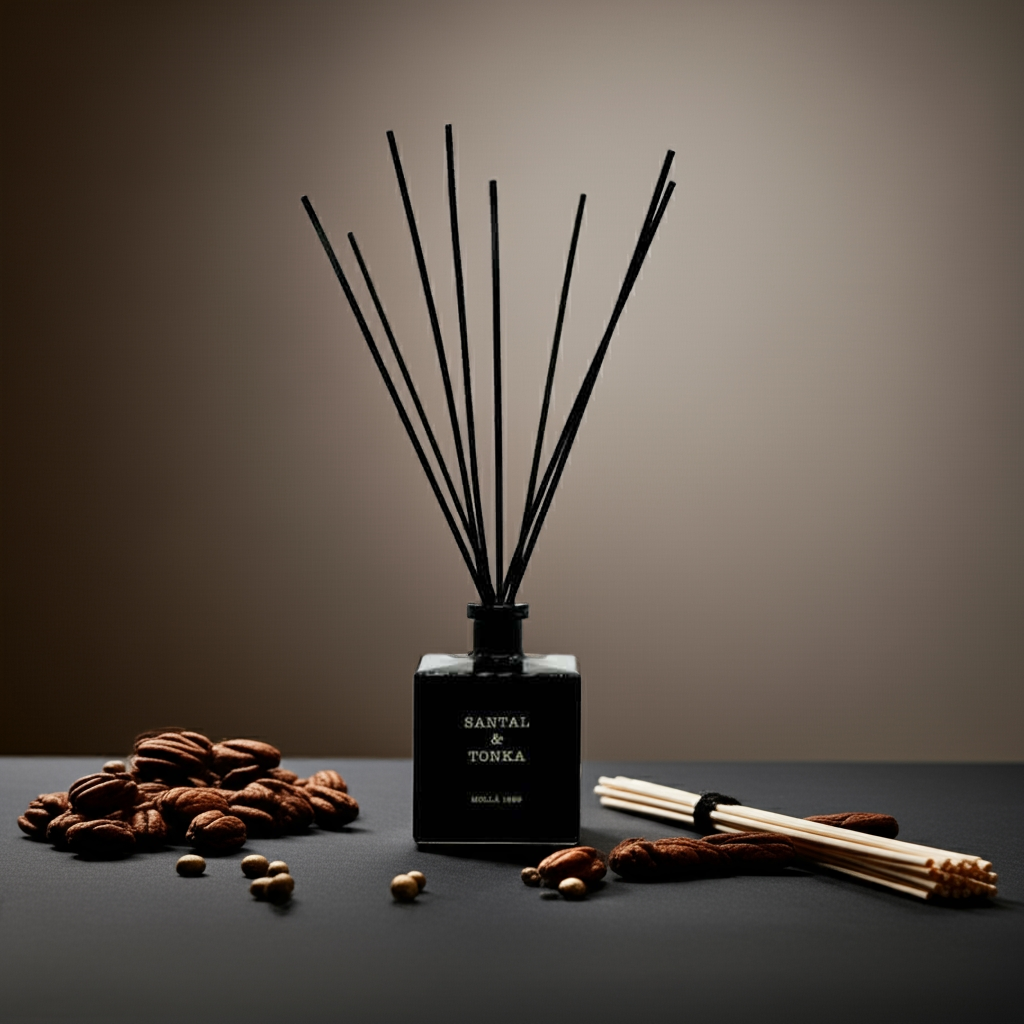 Cereria Molla - Premium Reed Diffuser - Santal & Tonka - Coastous
