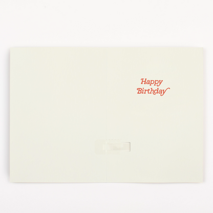 Endless Retro Birthday Card with Glitter Joker Greeting