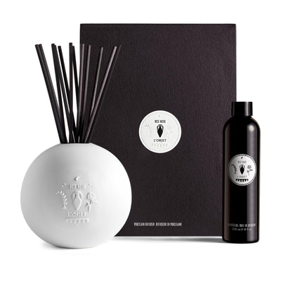 Rose Noire Porcelain Diffuser Set by L'Objet