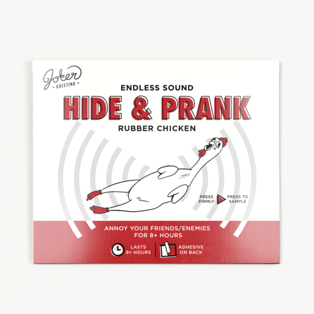 Joker Rubber Chicken: Plays Intermittently Joker Greeting