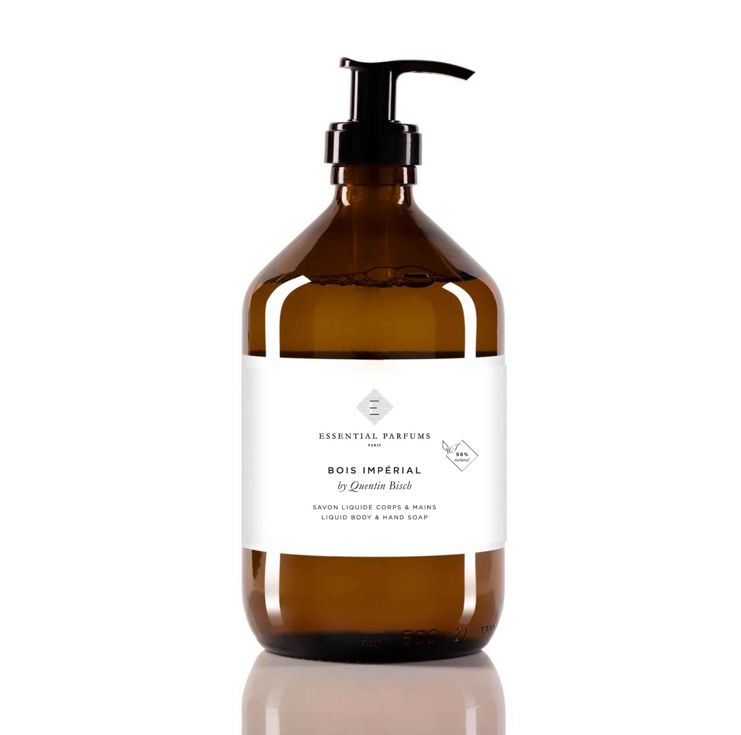 ESSENTIAL PARFUMS - BOIS IMPÉRIAL – LIQUID BODY & HAND SOAP 500 ML Essential Parfums