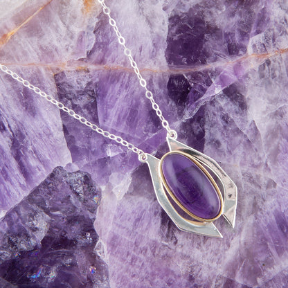 Shine Bright Amethyst Necklace Barse Jewelry