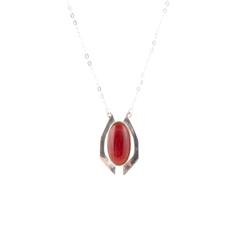 Shine Bright Carnelian Necklace Barse Jewelry