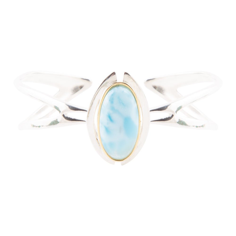 Shine Bright Larimar Cuff Bracelet Barse Jewelry