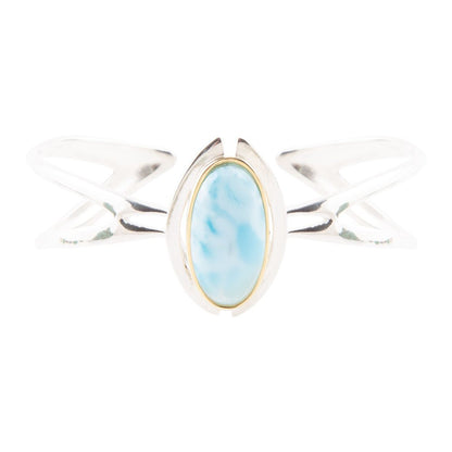 Shine Bright Larimar Cuff Bracelet Barse Jewelry