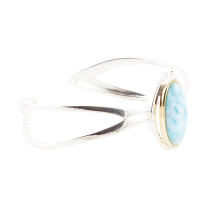 Shine Bright Larimar Cuff Bracelet Barse Jewelry