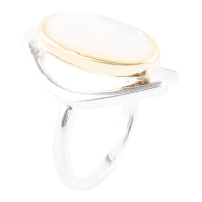 Shine Bright Mother of Pearl Ring Barse Jewelry