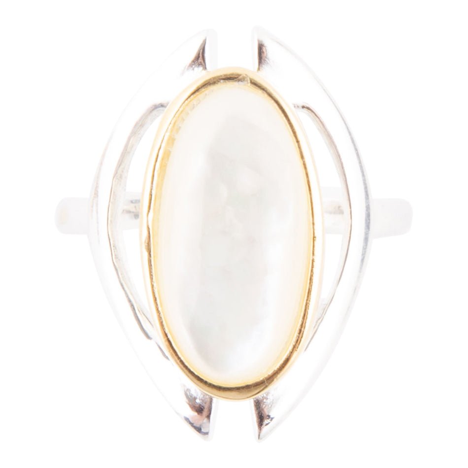 Shine Bright Mother of Pearl Ring Barse Jewelry
