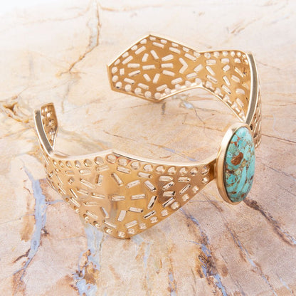 Skyler Turquoise Cuff Bracelet Barse Jewelry