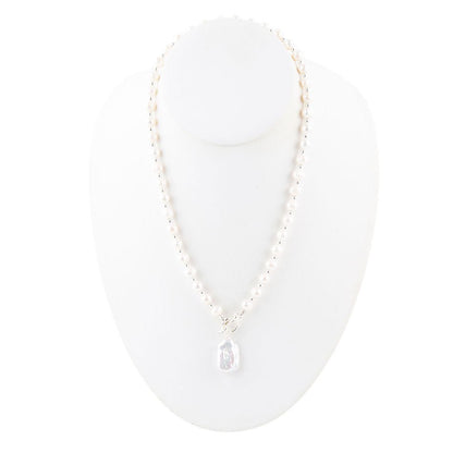 Sunday Best Pearl Toggle Necklace Barse Jewelry
