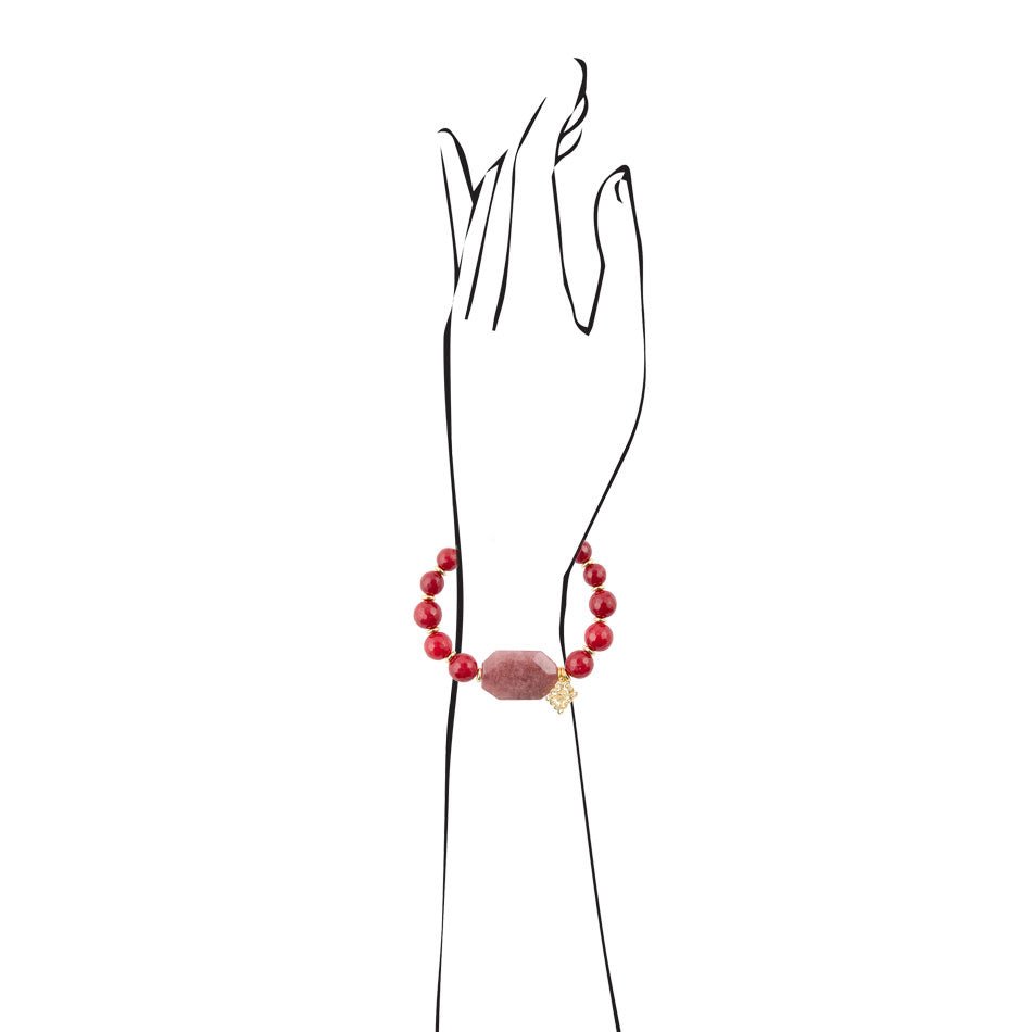 Sunstone Slab Bracelet Barse Jewelry