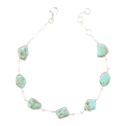 Turquoise and Sterling Silver Line Bracelet Barse Jewelry