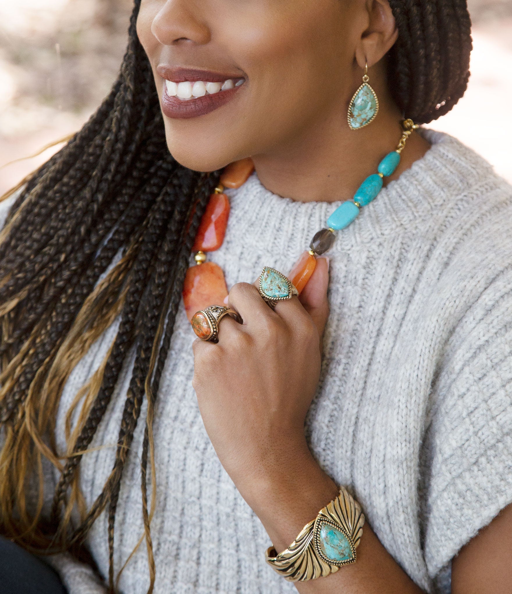 Turquoise Vibrance Ring Barse Jewelry