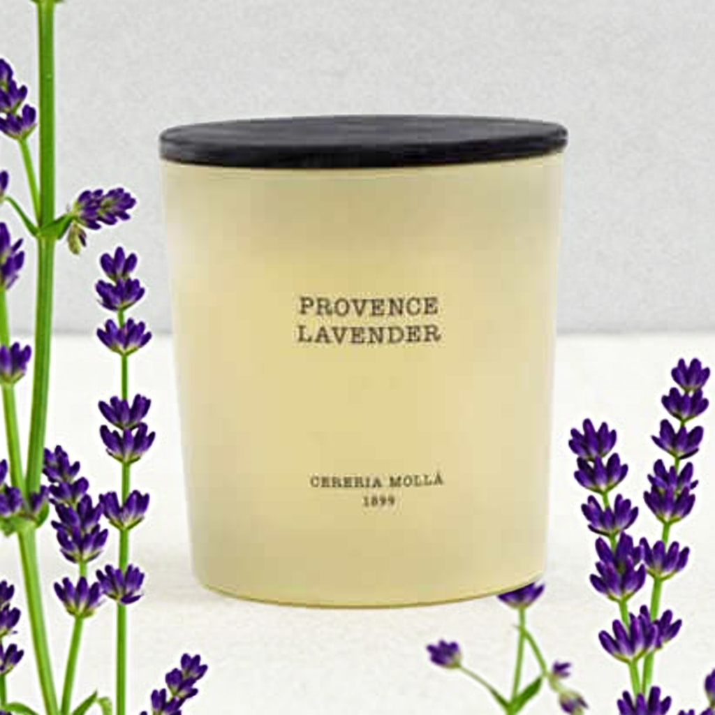 Cereria Molla - Provence Lavender 3 wick XL Candle - 21 oz / 600 g - Coastous