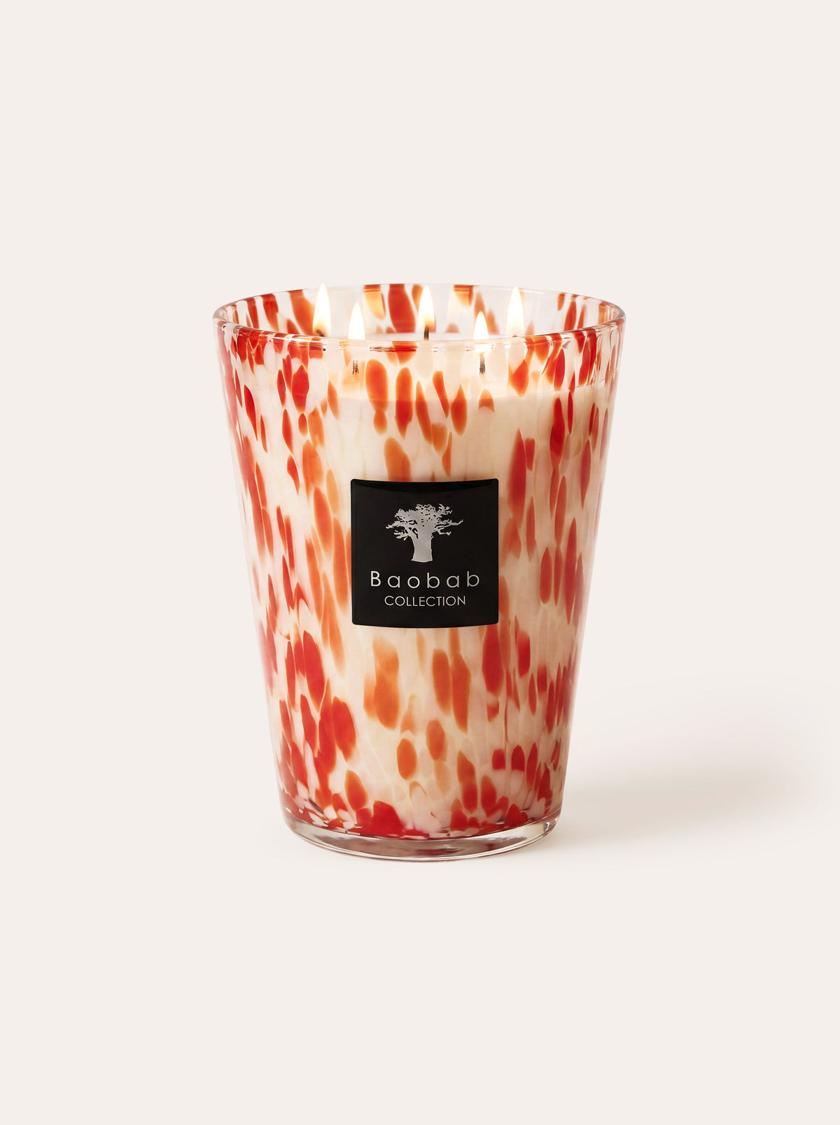 Baobab Collection - Scented Candle Pearls Coral
