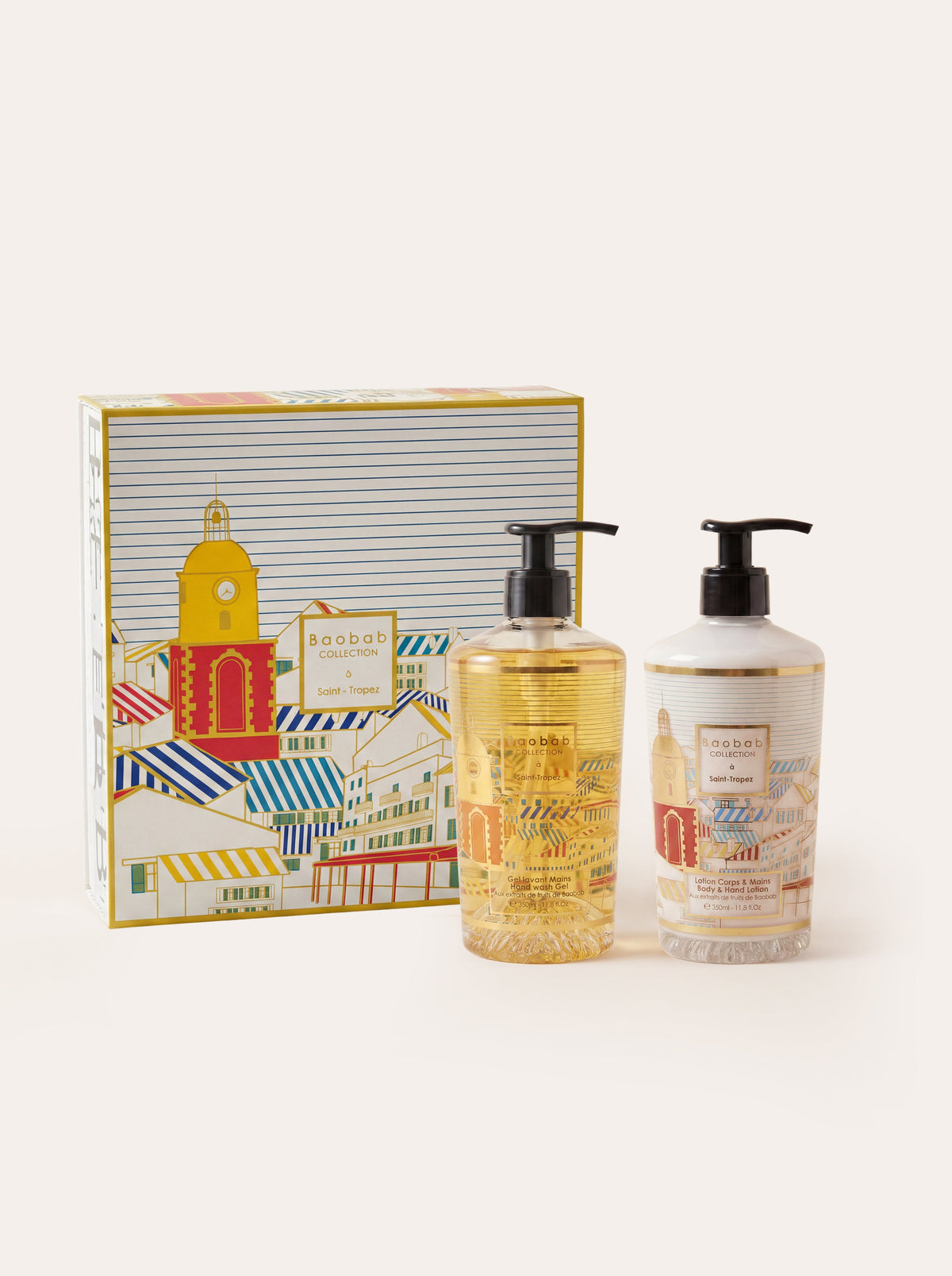 Baobab Collection - Gift Box A Saint-Tropez Body & Hand Lotion And Hand Wash Gel