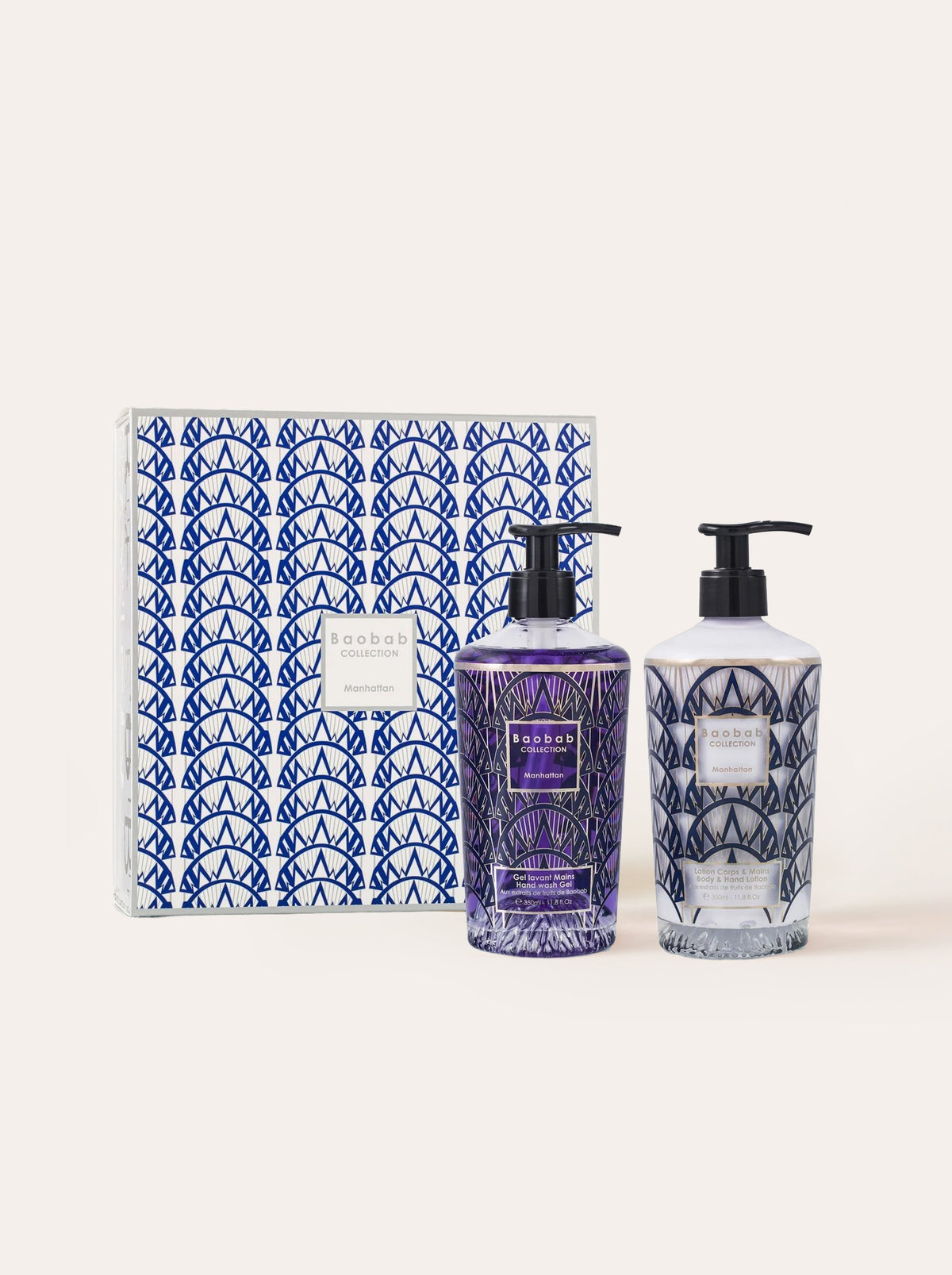 Baobab Collection - Gift Box Manhattan Body & Hand Lotion And Hand Wash Gel