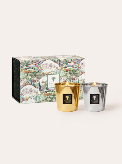 Baobab Collection - Aurum & Platinum Les Exclusives Candle Duo