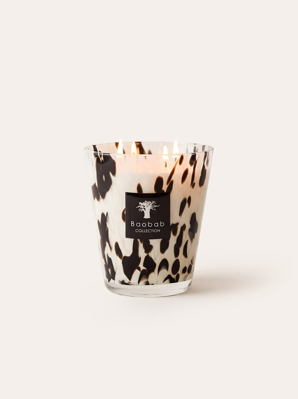 Baobab Collection - Candle Pearls Black