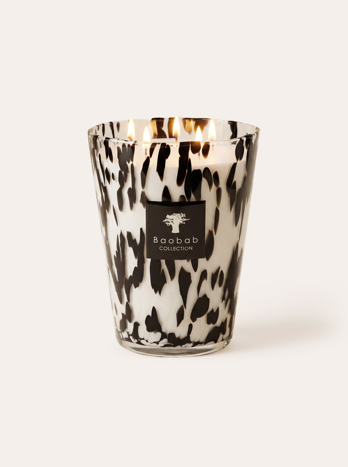 Baobab Collection - Candle Pearls Black