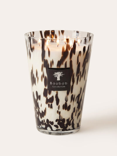 Baobab Collection - Candle Pearls Black