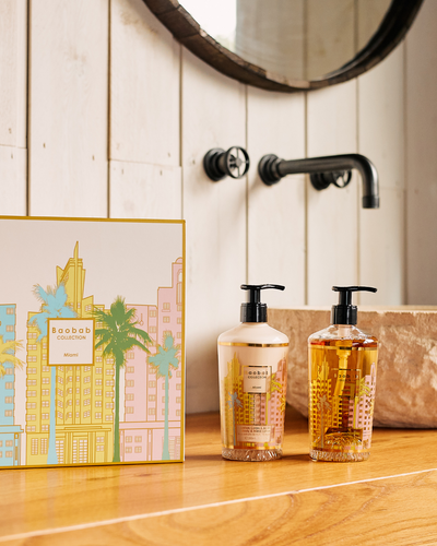 Baobab Collection - Gift Box Miami Body & Hand Lotion And Hand Wash Gel