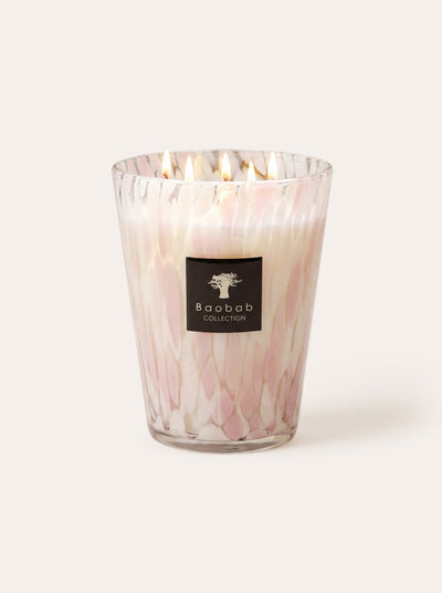 Baobab Collection - Candle White Pearls