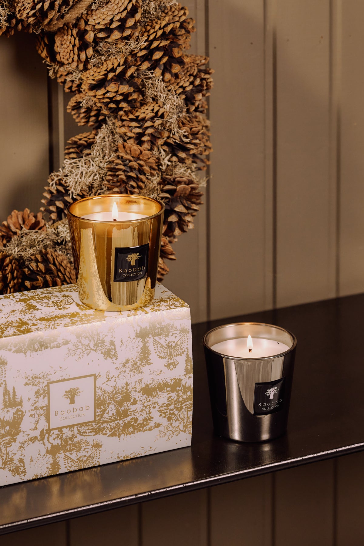 Baobab Collection - Aurum & Platinum Les Exclusives Candle Duo