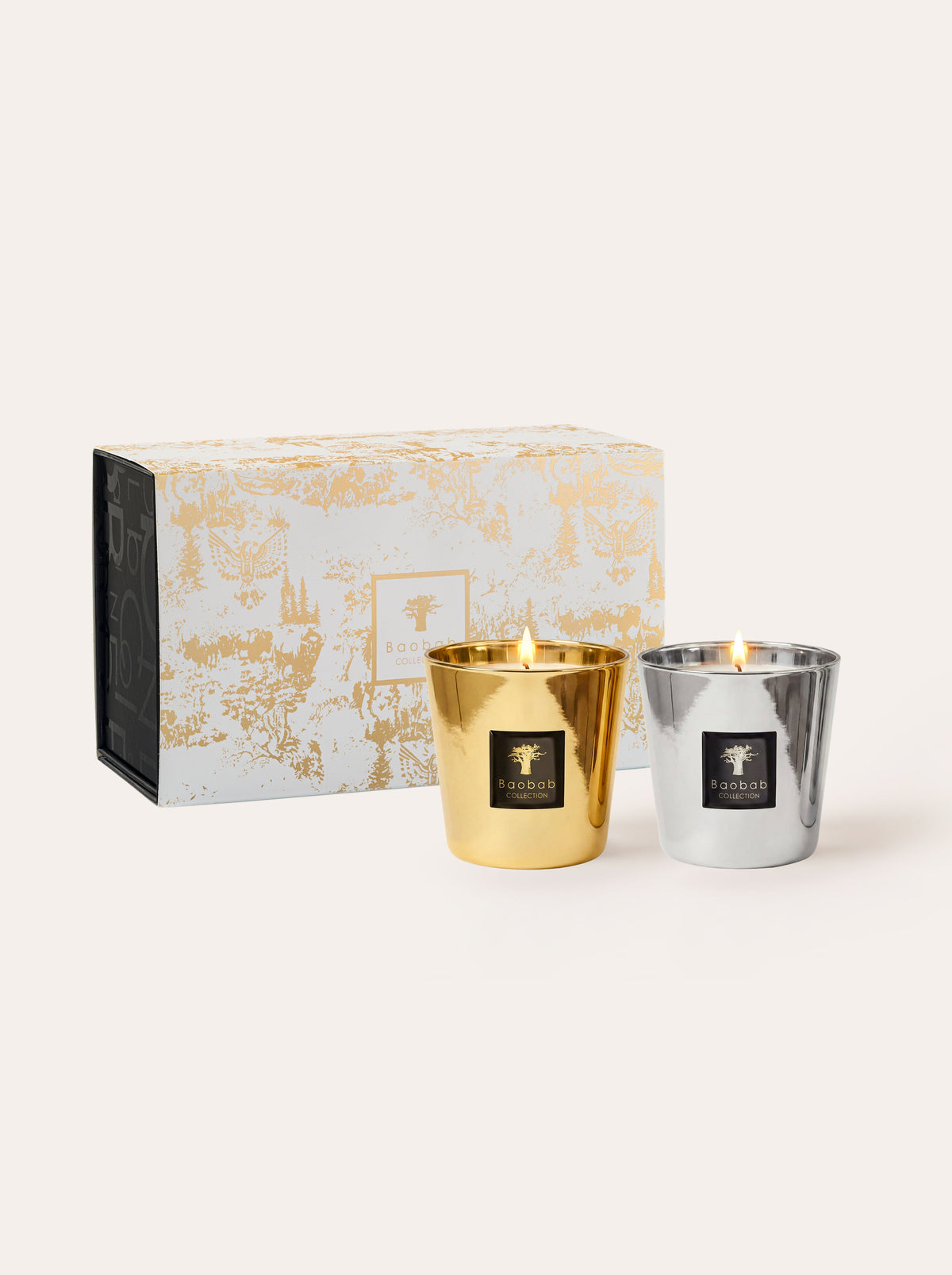 Baobab Collection - Aurum & Platinum Les Exclusives Candle Duo