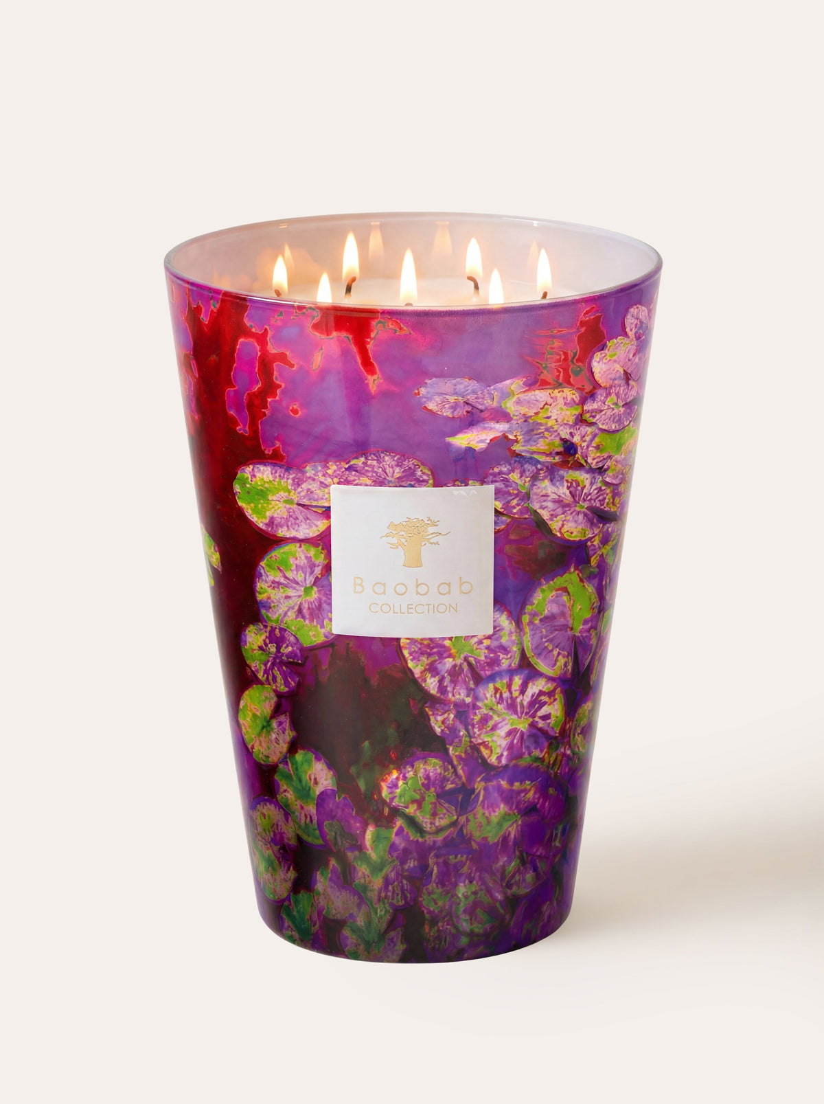 Baobab Collection - Scented Candle Arty Flowers Water Lily